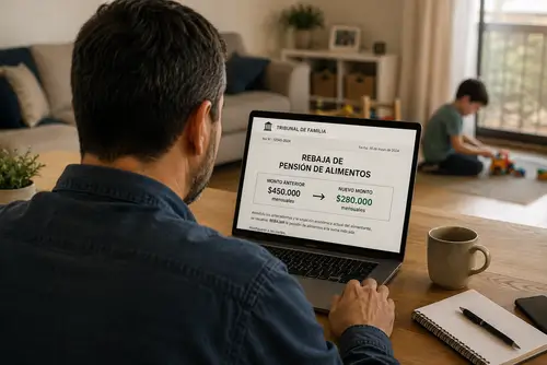 rebaja de pension