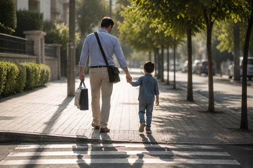 relacion directa regular visitas hijos
